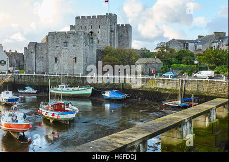 Port de Castletown, Ile de Man Banque D'Images