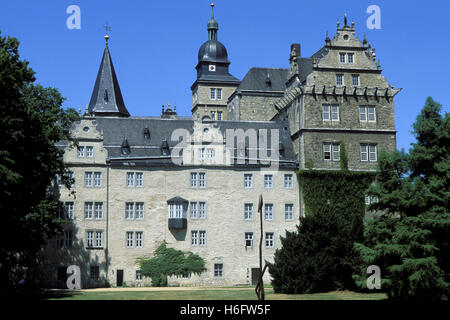 L'Allemagne, Wolfsburg, le château. Banque D'Images