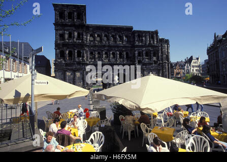 Allemagne, Trèves, la Porta Nigra. Banque D'Images
