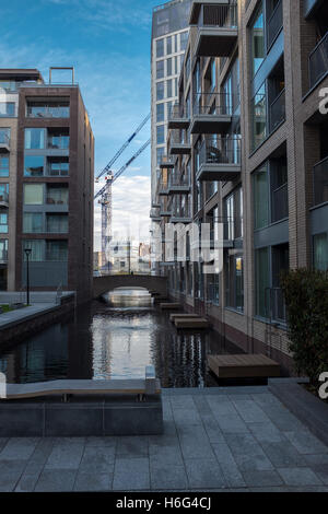 Les appartements du ruisseau Chelsea Chelsea Londres en développement Banque D'Images