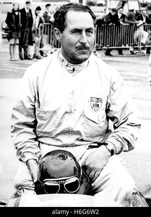 Jack Fairman à Silverstone GP britannique 1957 Banque D'Images