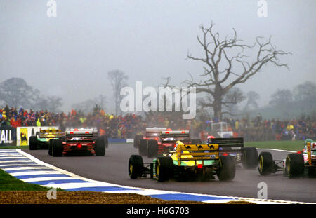 La GP à Donington 1993 Banque D'Images