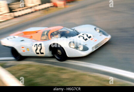 LE MANS HAILWOOD HOBBS PORSCHE 917K 1970 DU GOLFE Banque D'Images