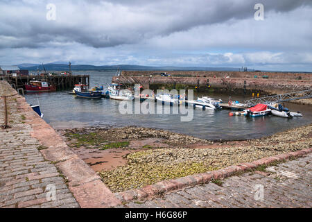 Port de Cromarty, Black Isle, Highland, en Écosse. Banque D'Images