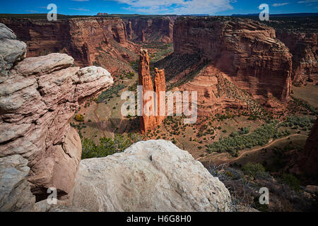 Point de vue rock Spider Banque D'Images