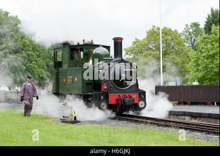 Welshpool et Llanfair moteur, Comtesse, chez Raven Square Station, Welshpool, au Pays de Galles Banque D'Images