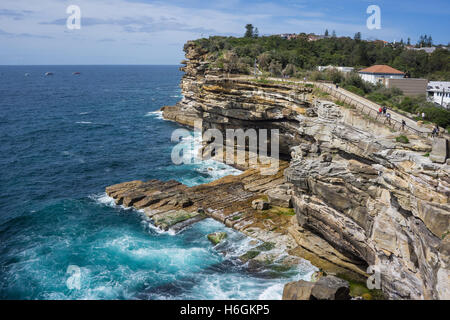 Bluff tout écart, chef du sud de Sydney. Banque D'Images