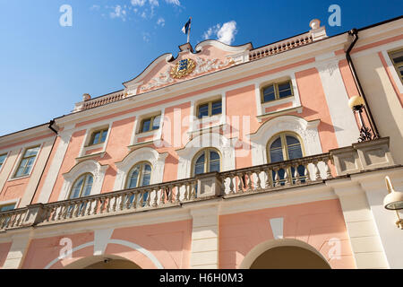 Le parlement d'Estonie, une partie de château de Toompea, Lossi Plats, Vieille Ville, Tallinn, Estonie Banque D'Images