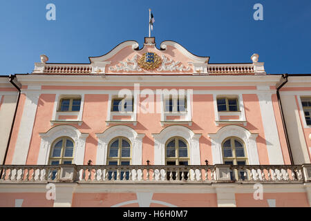 Le parlement d'Estonie, une partie de château de Toompea, Lossi Plats, Vieille Ville, Tallinn, Estonie Banque D'Images