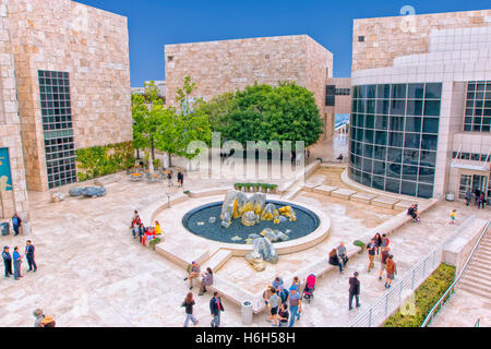 Getty Center de Los Angeles Banque D'Images