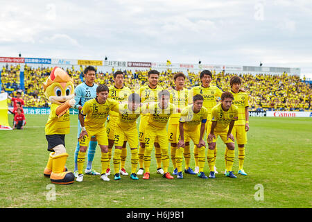 Chiba, Japon. 29 Oct, 2016. Kashiwa Reysol line-up du groupe l'équipe de football/soccer : 2016 J1 League match 2ème étape entre Kashiwa Reysol 1-2 Omiya Ardija Hitachi à Kashiwa Stadium à Chiba, Japon . © AFLO SPORT/Alamy Live News Banque D'Images