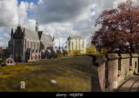 Hooglandse Kerk à Leiden, Hollande méridionale, Pays-Bas Banque D'Images