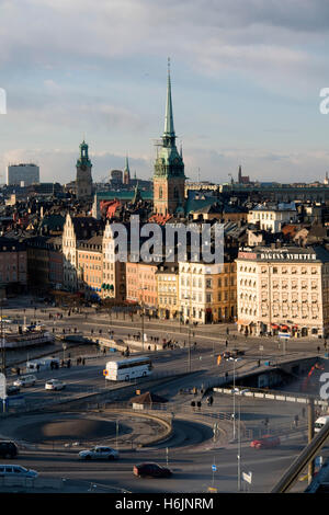 Kornhamnstorg, ville historique Gamla Stan, Stockholm, Suède, Scandinavie, Europe Banque D'Images