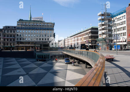 Norrmalm Sergels Torg, Stockholm, Suède, Scandinavie, Europe Banque D'Images