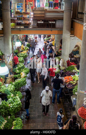 Marché Central, Port Luis, Maurice, Afrique du Sud Banque D'Images