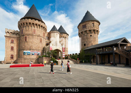 Fantasy Amusement Park. Ba Na Hills Mountain Resort, Da nang, Vietnam. Banque D'Images