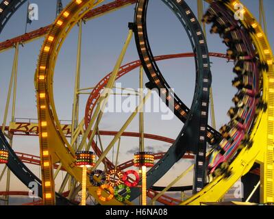 roller coaster Banque D'Images