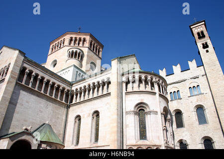 Cathédrale de San Vigilio à Trento Banque D'Images