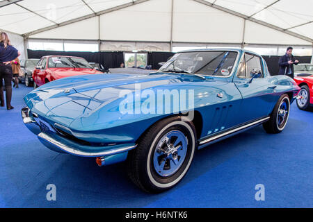 Classic 1964 Corvette Stingray Au Classic Car Show Alexander Palace Londres 2016 Banque D'Images