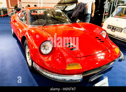 Classic Ferrari Dino Au Classic Car Show Alexander Palace Londres 2016 Banque D'Images