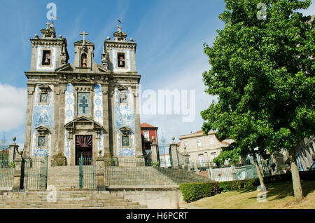 Billet d'église baroque ville ville religieuse européenne europe vierge caucasienne tourisme portugal style traditionnel de construction Banque D'Images