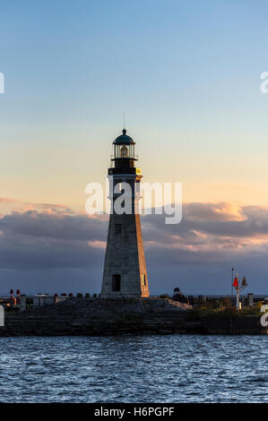 Phare de Buffalo, Buffalo, New York, USA. Banque D'Images