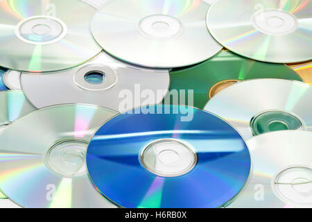 Disques compacts (CD) Banque D'Images
