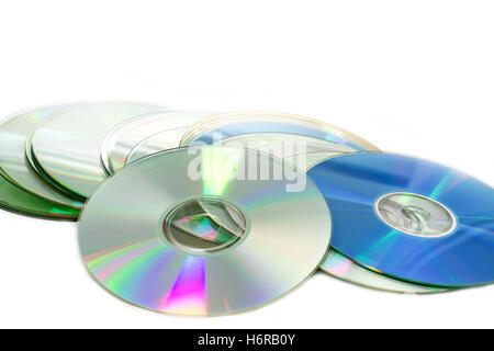 Disques compacts (CD) Banque D'Images