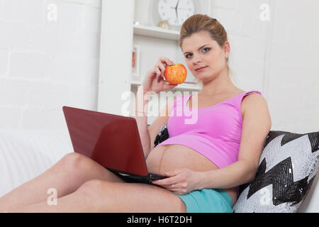grossesse bébé Banque D'Images