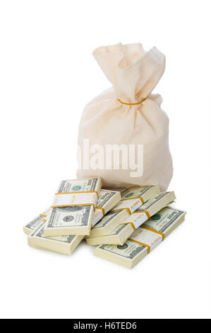 Établissement de crédit banque dollars dollar macro macro close-up admission vue en gros l'inflation monnaie isolée États-Unis Wealth Banque D'Images