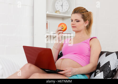 grossesse bébé Banque D'Images