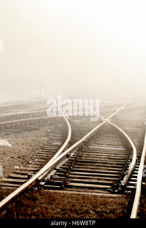 trafic ferroviaire Banque D'Images