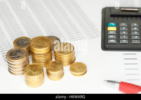 finances de l’argent Banque D'Images
