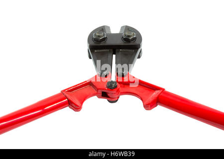 Coupe-boulon cambriolage début cycle vélo voleur voleur crime chaîne d'outils de cambriolage Vol Vol casier Banque D'Images