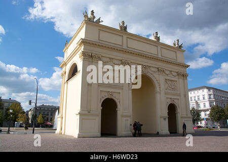 ,Porte de Brandebourg de Potsdam Banque D'Images