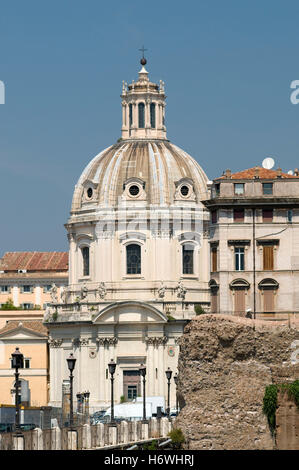 Église Santissimo Nome di Maria, l'Église du Très Saint Nom de Marie, Rome, Italie, Europe Banque D'Images