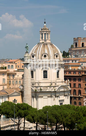 Église Santissimo Nome di Maria, l'Église du Très Saint Nom de Marie, Rome, Italie, Europe Banque D'Images