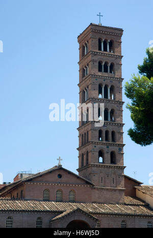 Basilique de Sainte Marie in Cosmedin, Rome, Italie, Europe Banque D'Images