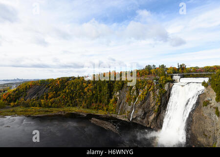 Chutes Montmorency - Québec - Canada Banque D'Images