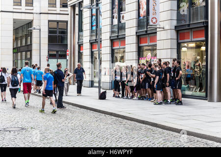 Rewe Défi d'équipe 2016 Dresde - 8 juin 2016 Banque D'Images