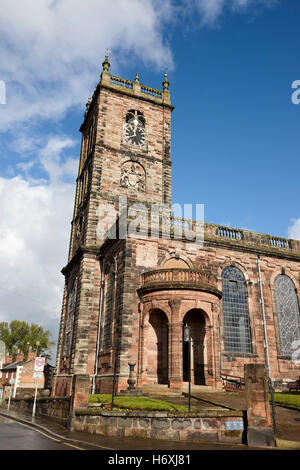 St Alkmunds church whitchurch england uk Banque D'Images