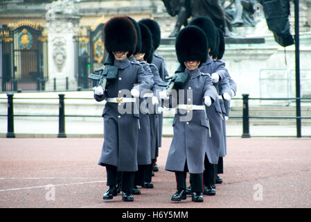 Londres, Royaume-Uni. 06Th Nov, 2016. Prix Nobel de la paix, le président colombien Juan Manuel Santos Calderón, visites Sa Majesté la Reine Elizabeth II à la première visite d'État colombien au Royaume-Uni. Il s'est rendu dans le chariot avec Sa Majesté la reine, suivi de son épouse Mme María Clemencia Rodríguez de Santos, et le duc d'Édimbourg, dans un autre chariot. Le Prince de Galles et la duchesse de Cornouailles suivie d'une troisième. Credit : Alberto Pezzali/Pacific Press/Alamy Live News Banque D'Images