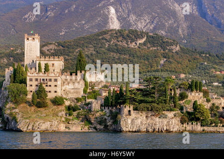 Malcensine Lago di Garda Lac de Garde Banque D'Images