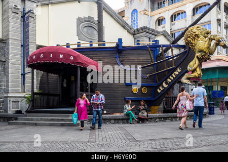 Le Casino, Caudan Waterfront, Port Luis, Maurice Banque D'Images