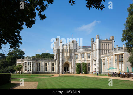 Château de Highcliffe dans le Dorset. L'Angleterre. Banque D'Images