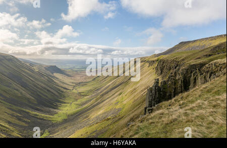 Tasse haute Nick, North Pennines Banque D'Images