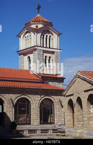 Église du Monastère de Saint Naum d'Ohrid en Macédoine au lac Banque D'Images
