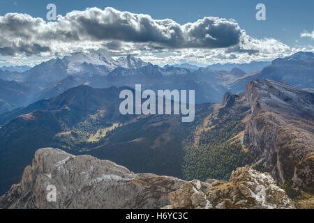 Dolomites italiennes près de Cortina d'Ampezzo Banque D'Images