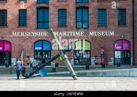 Merseyside Maritime Museum à l'Albert Dock, Liverpool. Banque D'Images