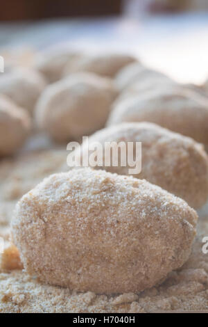 Boules de riz sicilienne Banque D'Images